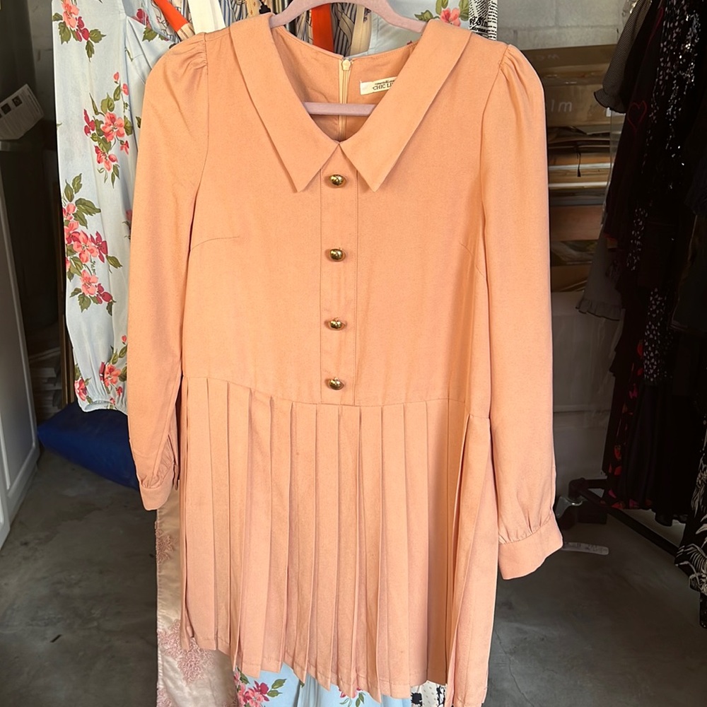 Korean brand Chic Line k-pop drama dress NWOT perfect condition